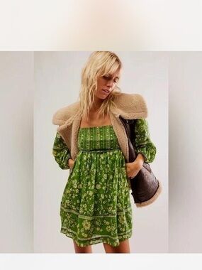 Free People Endless Afternoon Mini Dress